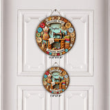 My Sewing Room - Personalized Sewing Round Wood Sign