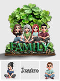 Happy St. Patrick's Day - Personalized Saint Patrick's Day 1 Layered Big Freestanding