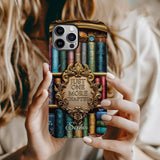 Just One More Chapter - Personalized Book Full Print Phone Case