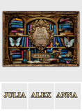 Just One More Chapter - Personalized Book Rectangle Metal Sign
