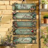 Garden Rules - Personalized Gardening Pallet Wood Sign