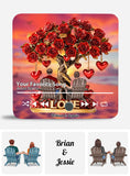 Perfect - Personalized Couple Music Fridge Magnet