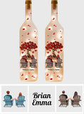 Tree of Love - Personalized Couple Wine Bottle Lamp