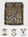 Her Buck His Doe - Personalized Hunting Quilt Set