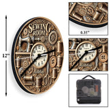 Sewing O'clock - Personalized Sewing Wall Clock