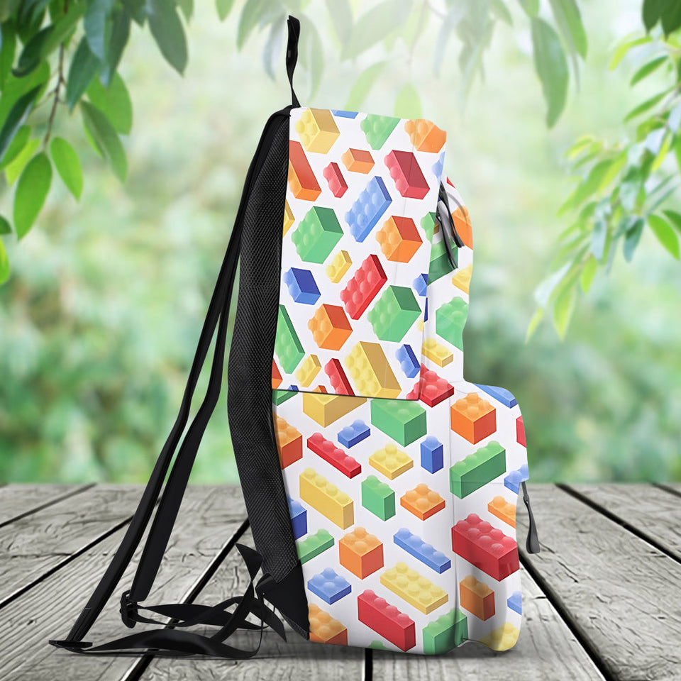 Building Alphabet Letter - Personalized Kid Backpack