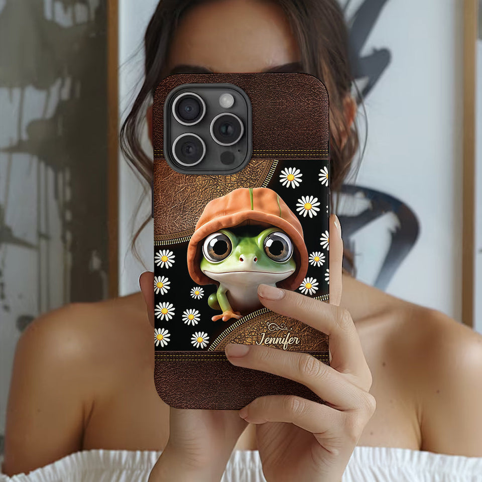 Love Frogs - Personalized Frog Full Print Phone Case