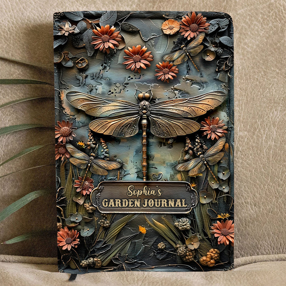 Garden Journal - Personalized Gardening Leather Journal