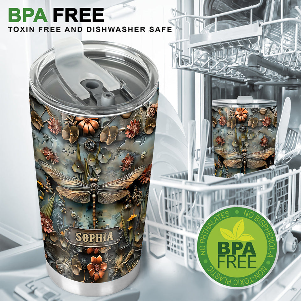 Green Lady - Personalized Gardening Tumbler