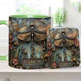 Green Lady - Personalized Gardening Accent Mug