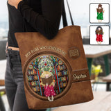 Just A Girl Who Loves Books - Personalized Book Tote Bag