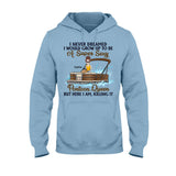 Pontoon Queen - Personalized Pontoon T-shirt & Hoodie