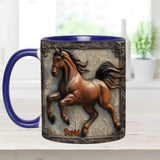 Cool Horse - Personalized Horse Accent Mug