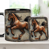 Cool Horse - Personalized Horse Accent Mug