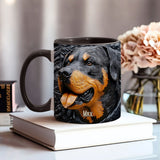 My Friend - Personalized Dog Accent Mug