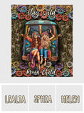Stay Wild Moon Child - Personalized Hippie Blanket