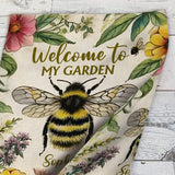 Welcome To My Garden - Personalized Gardening Garden Flag