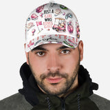 Just A Girl Who Loves Golf - Personalized Golf Classic Cap