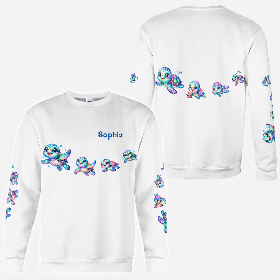 Love Turtles - Personalized Turtle All Over Shirt