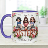 Sisters - Personalized Bestie Accent Mug