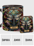 Beautiful Dragonfly - Personalized Gardening Accent Mug