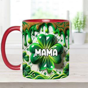 Mama's Lucky Charms - Personalized Mother Accent Mug