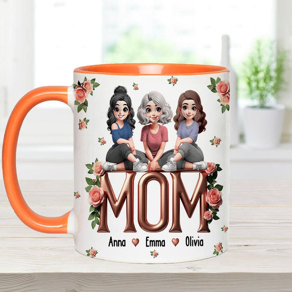 Best Mom Ever - Personalized Mother Accent Mug