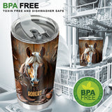 Love Horse - Personalized Horse Tumbler
