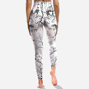 Beautiful Horse Black White - Personalized Horse Hoodie and Leggings