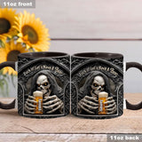 Let's Have A Beer - Personalized Beer Accent Mug