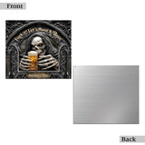 Let's Have A Beer - Personalized Beer Cut Metal Sign