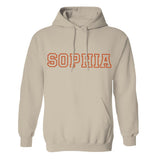 Custom Name - Personalized Step Mom Embroidered Hoodie