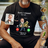 Photo Inserted Funny Fishing Keeping It Reel - Personalized Fishing T-shirt And Hoodie