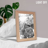 Besties Love Always - Personalized Bestie Light Photo Frame