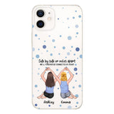 Bestie Forever - Bestie gift for sister - Personalized Clear Phone Case