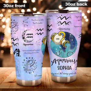 Zodiac Sign Tumbler - Personalized Tumbler