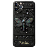 Gothic Witch - Personalized Witch Leather Phone Case