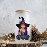Don't F With My Energy - Personalized Witch Can Glass