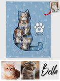 Cat Lover - Personalized Cat Blanket