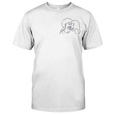 Custom Line Art - Personalized Grandma Embroidered T-shirt