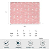 Custom Name Heart Pattern - Personalized Aunt Blanket