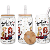 Bestie Forever - Personalized Bestie Can Glass