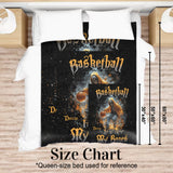 Basketball Is In My Bones - Personalized Basketball Blanket