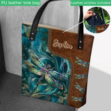 Dreamy Dragonfly - Personalized Dragonfly Tote Bag