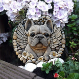 Forever In Our Heart - Personalized Dog Round Shaped Stone