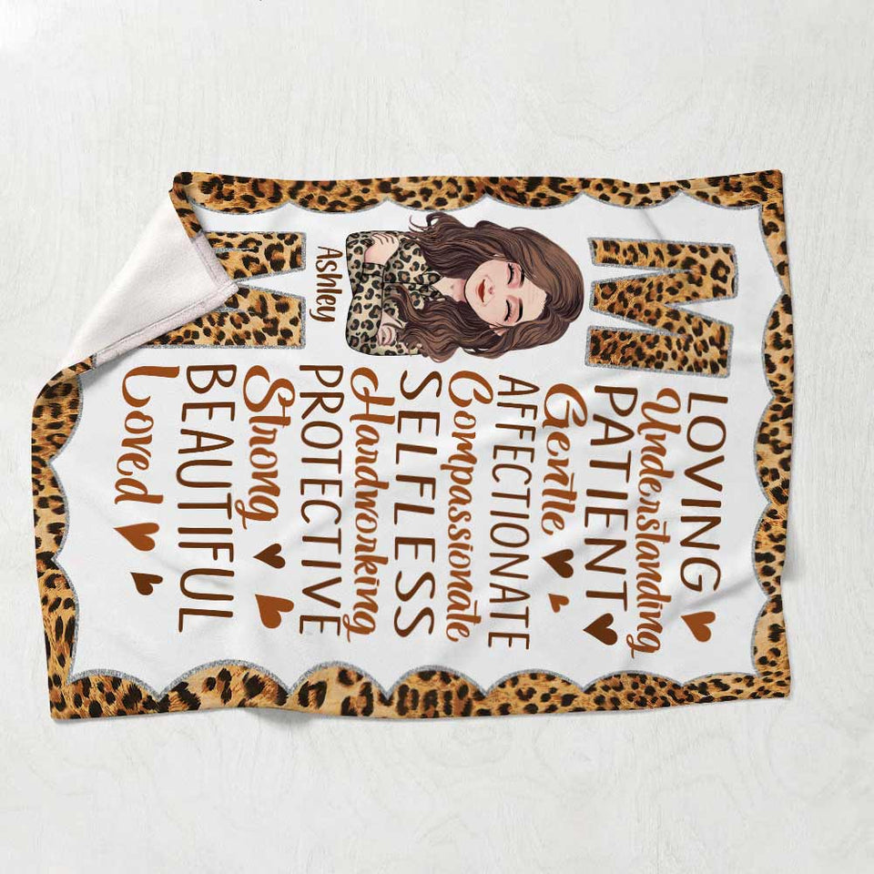 Mom - Personalized Mother's Day Mother Blanket