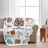 Mom Daily Affirmation - Personalized Mother's Day Mother Blanket