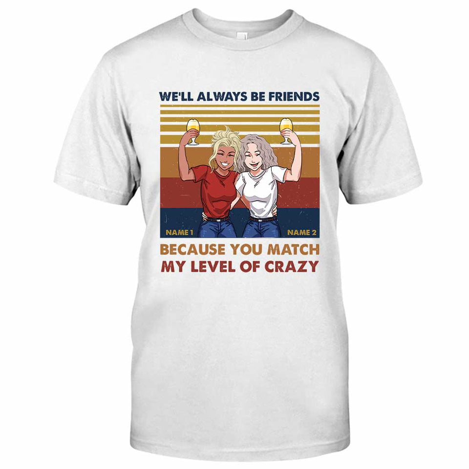We're More Than Besties We're Like A Really Small Gang - Personalized T-shirt and Hoodie