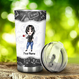 May Your Coffee Be Strong - Personalized Teacher Tumbler