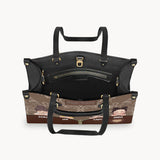 Blessed Grandma - Personalized Grandma Leather Handbag